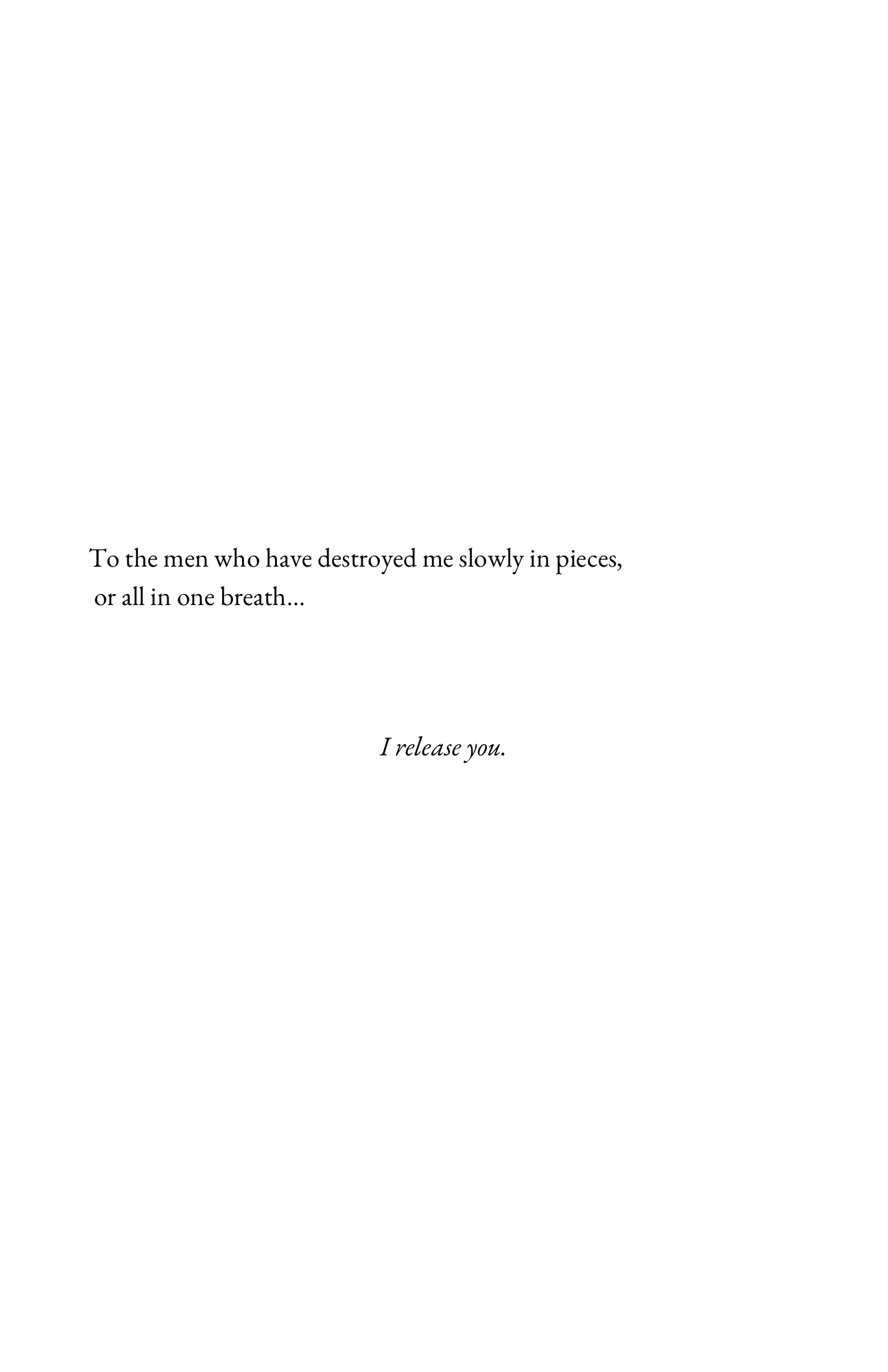 Nor Were They Lovers